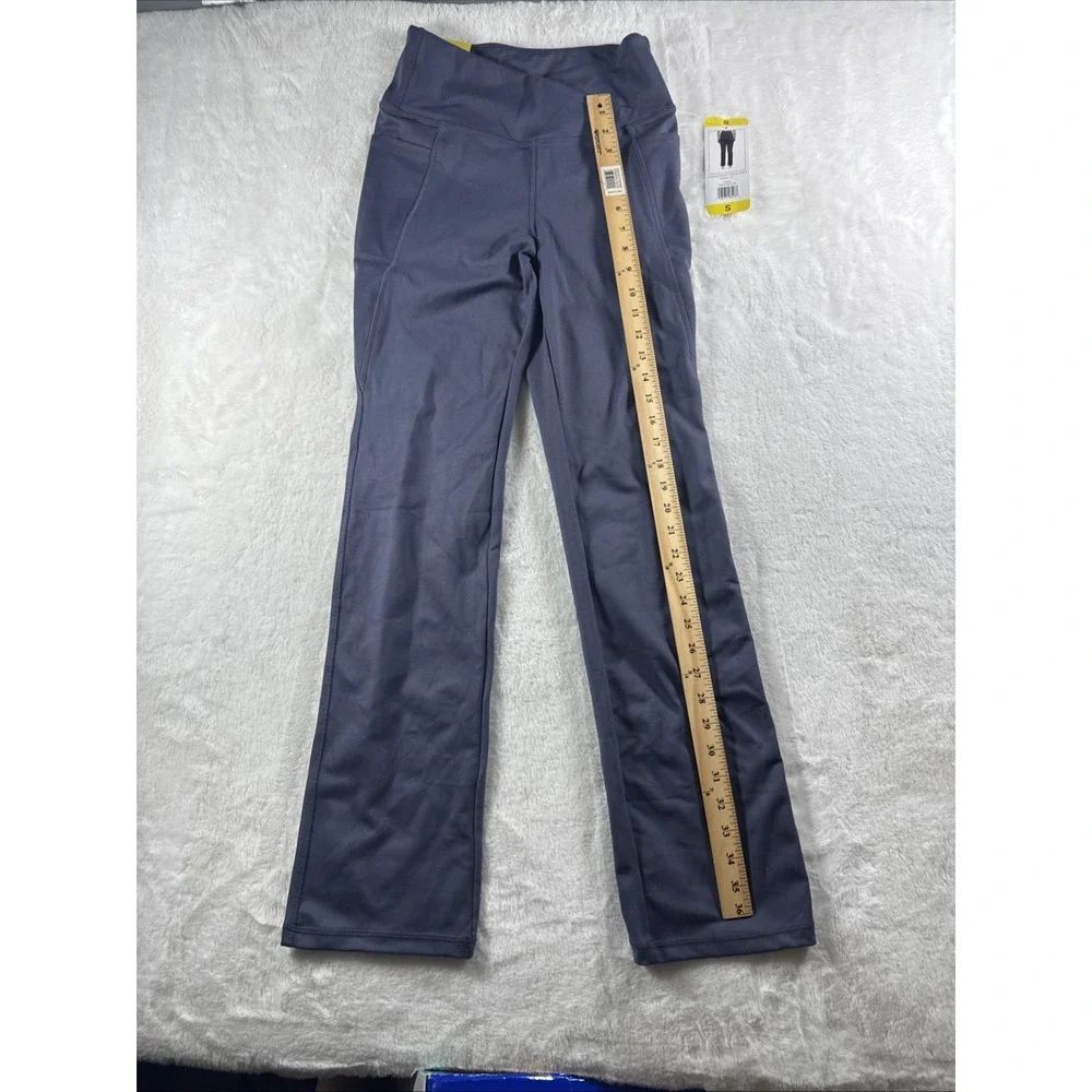 Jockey Crosswaist High Rise Yoga Pants, Women's Portland Plum Size Small - Picture 2 of 9